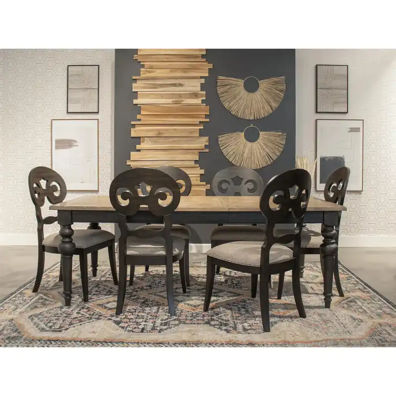 Mix-n-match Chairs Scroll Uph Side Chair 2in