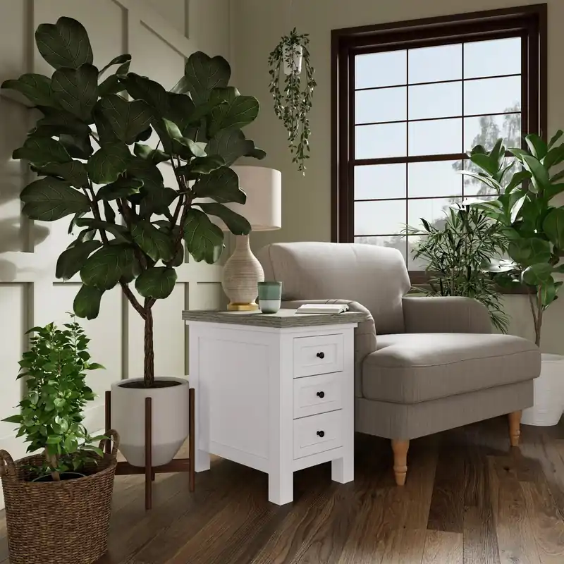 Cora Chairside Table - Riverside Furniture
