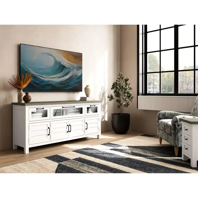 Cora Media Console - Riverside Furniture