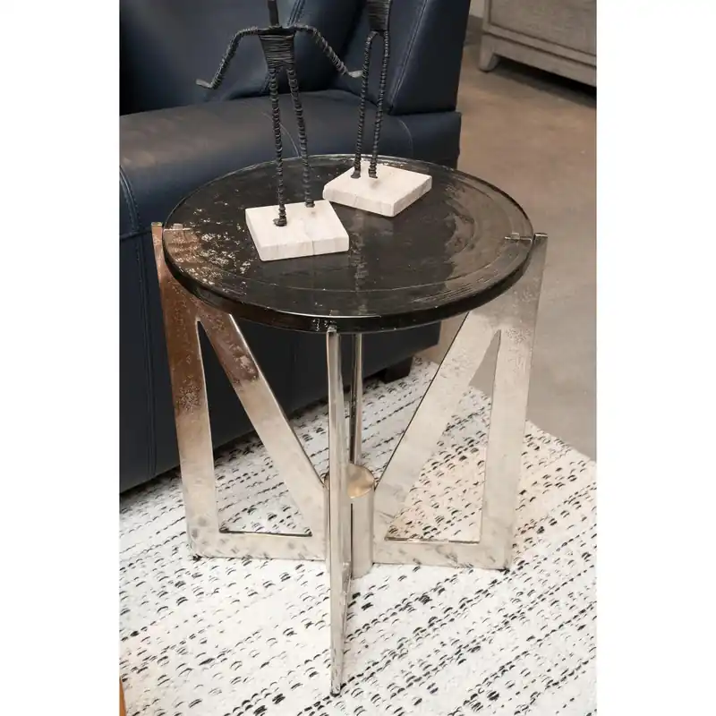 Jano Round End Table Base - Riverside Furniture