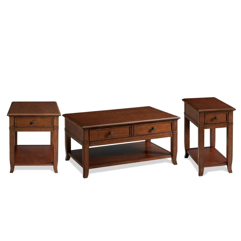 Campbell Chairside Table - Riverside Furniture