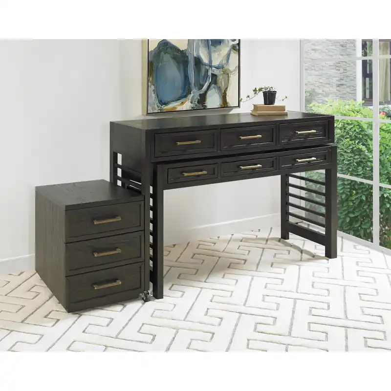 Fresh Perspectives Swivel Desk - Riverside Furniture