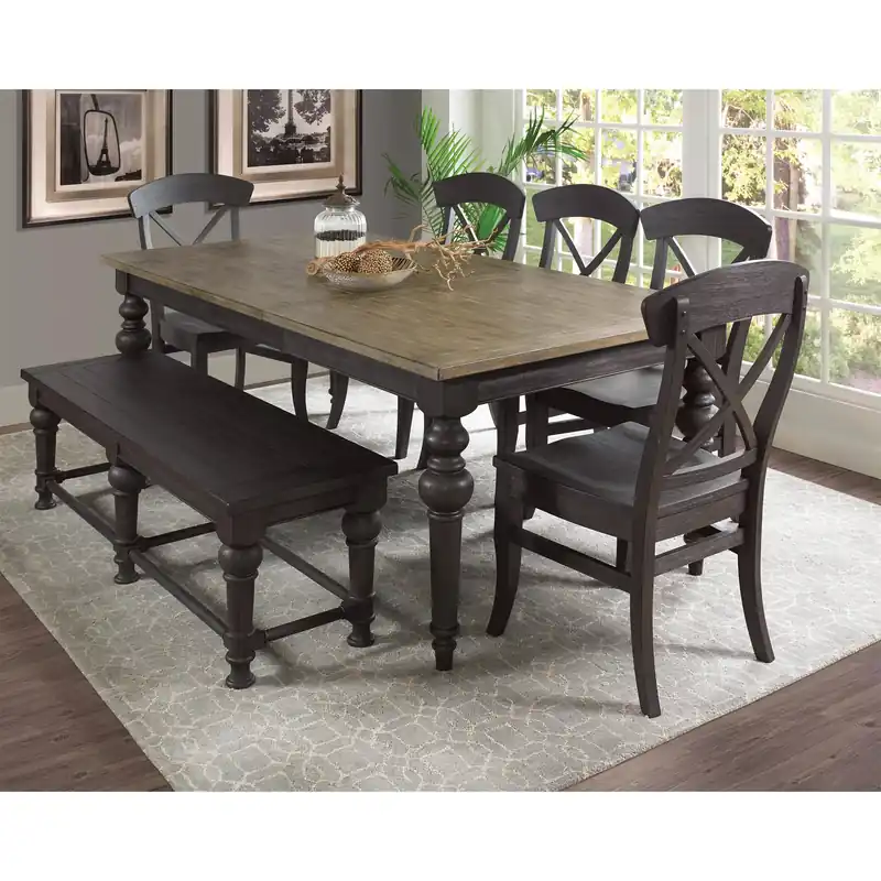 Harper Dining Bench 1in - Riverside Furniture