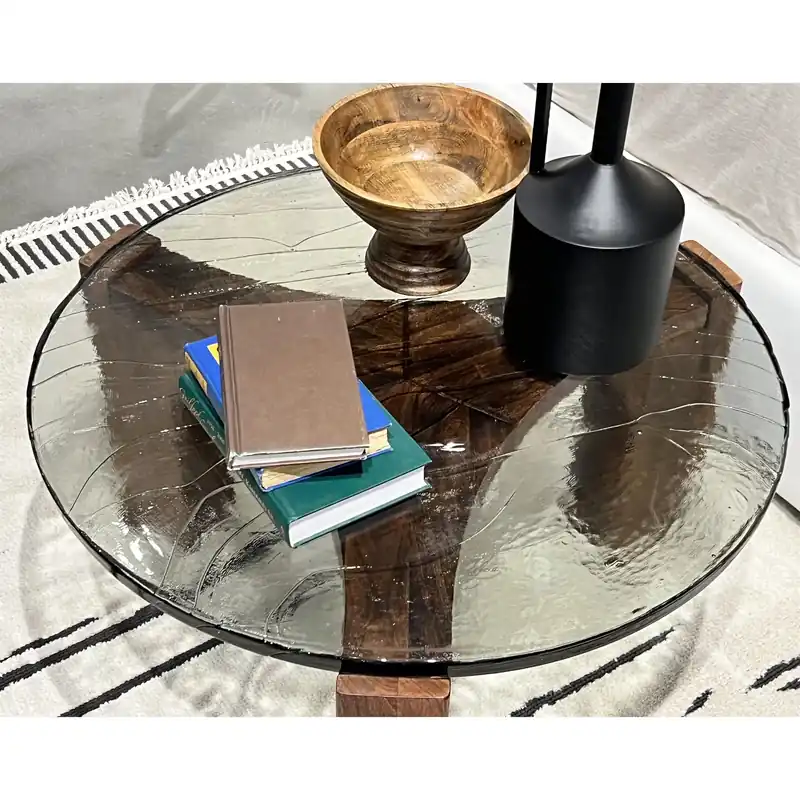Amner Round Cocktail Table Top - Riverside Furniture