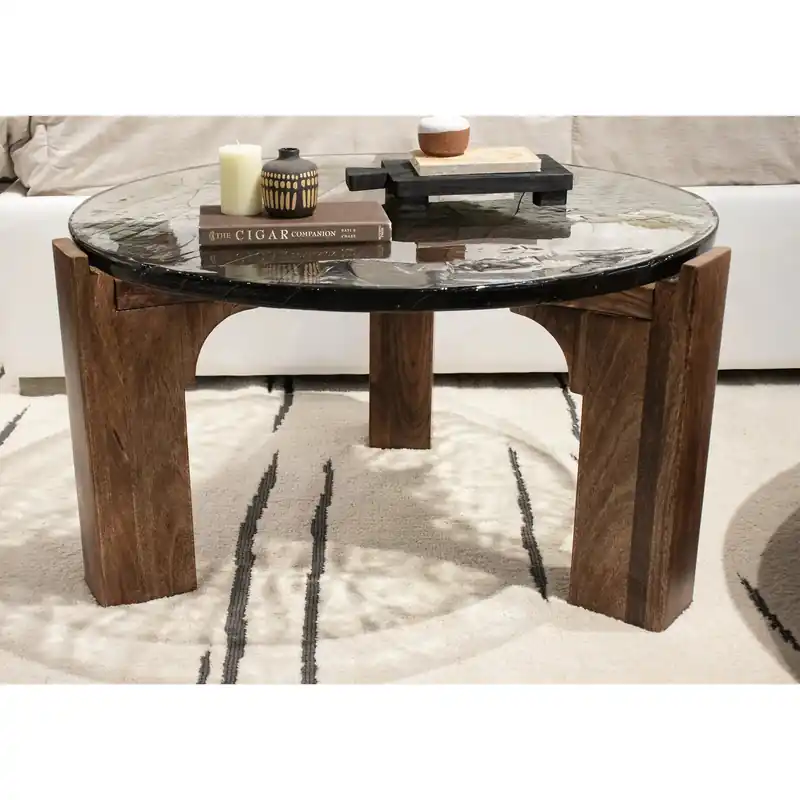 Amner Round Cocktail Base - Riverside Furniture