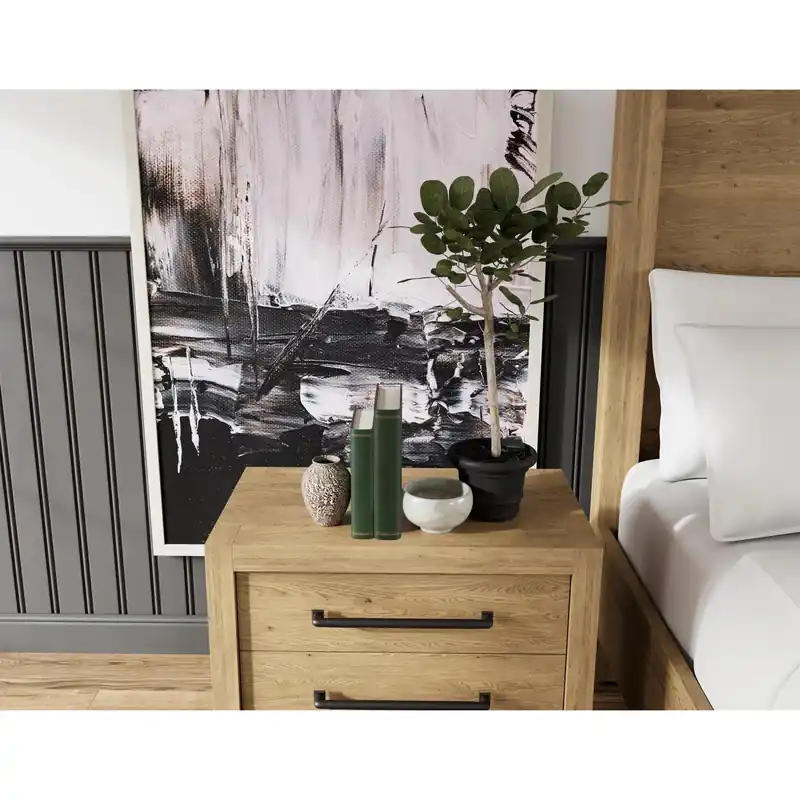 Davie 3-drawer Nightstand