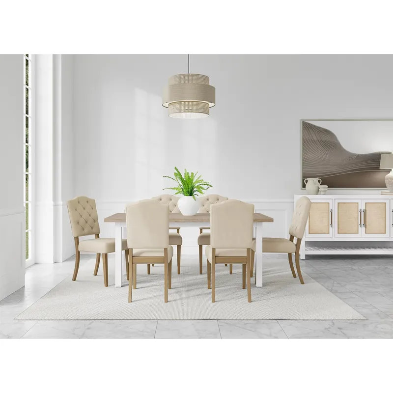 Mix-n-match Chairs Buton Tuft Uph Chr 2in-iv