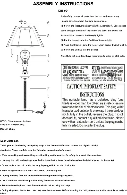 Dinnan Accent Table Lamp - Livabliss