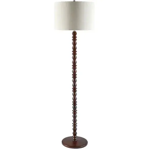 Padauk Accent Floor Lamp - Livabliss