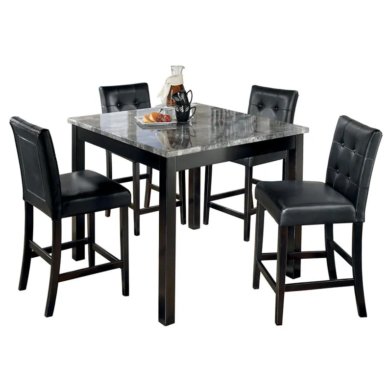 Maysville Counter Height Dining Table and Bar Stools (Set of 5) - Signature Design by Ashley®