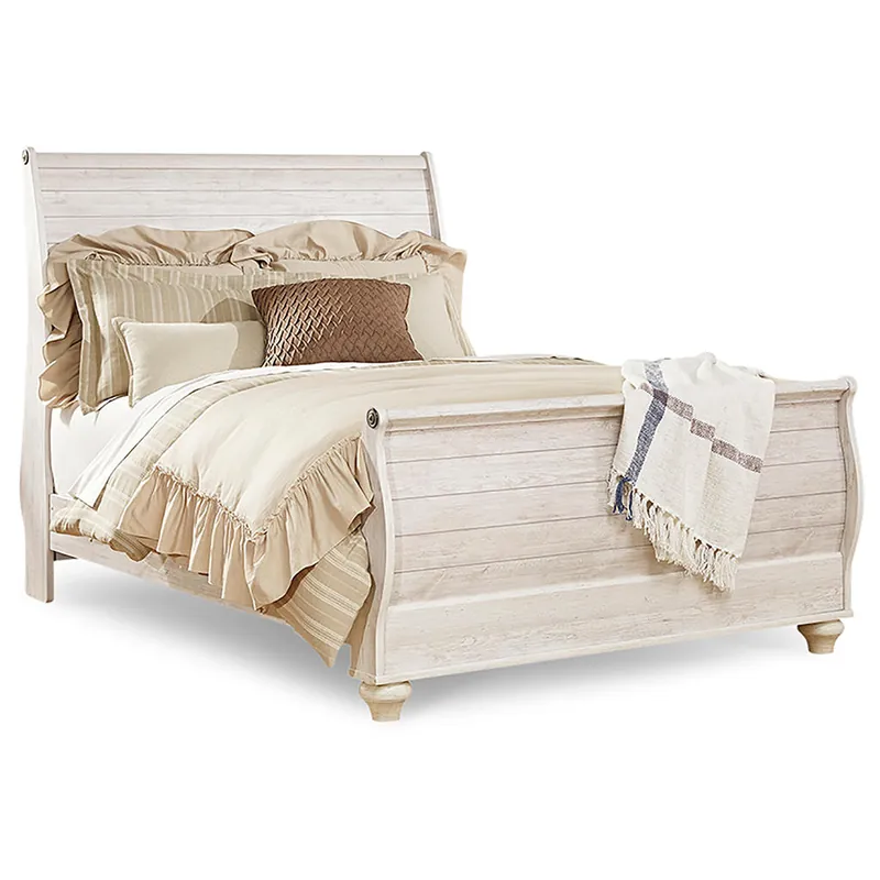 Willowton Queen Sleigh Bed - Signature Design by Ashley®