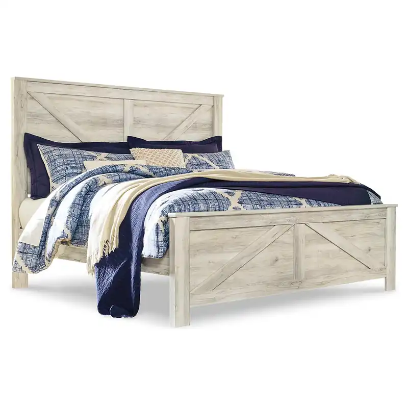 Bellaby King Crossbuck Panel Bed - Signature Design by Ashley®
