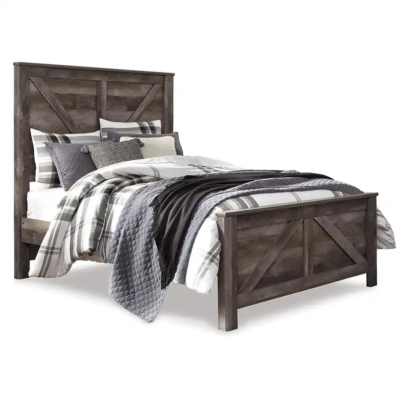 Wynnlow Queen Crossbuck Panel Bed - Signature Design by Ashley®