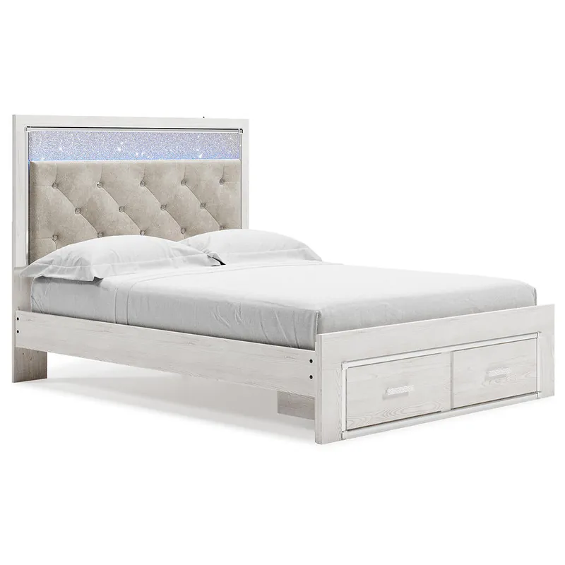 Altyra Queen Upholstered Storage Bed - Signature Design by Ashley®