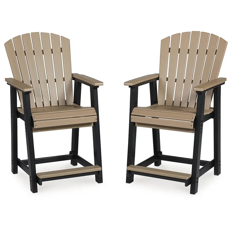 Fairen Trail Outdoor Counter Height Bar Stool (Set of 2) - Signature Design by Ashley®