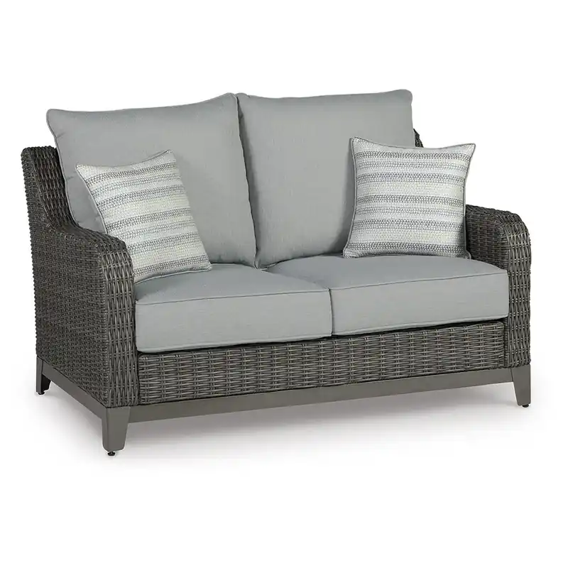 Elite Park Outdoor Loveseat with Cushion - Signature Design by Ashley®