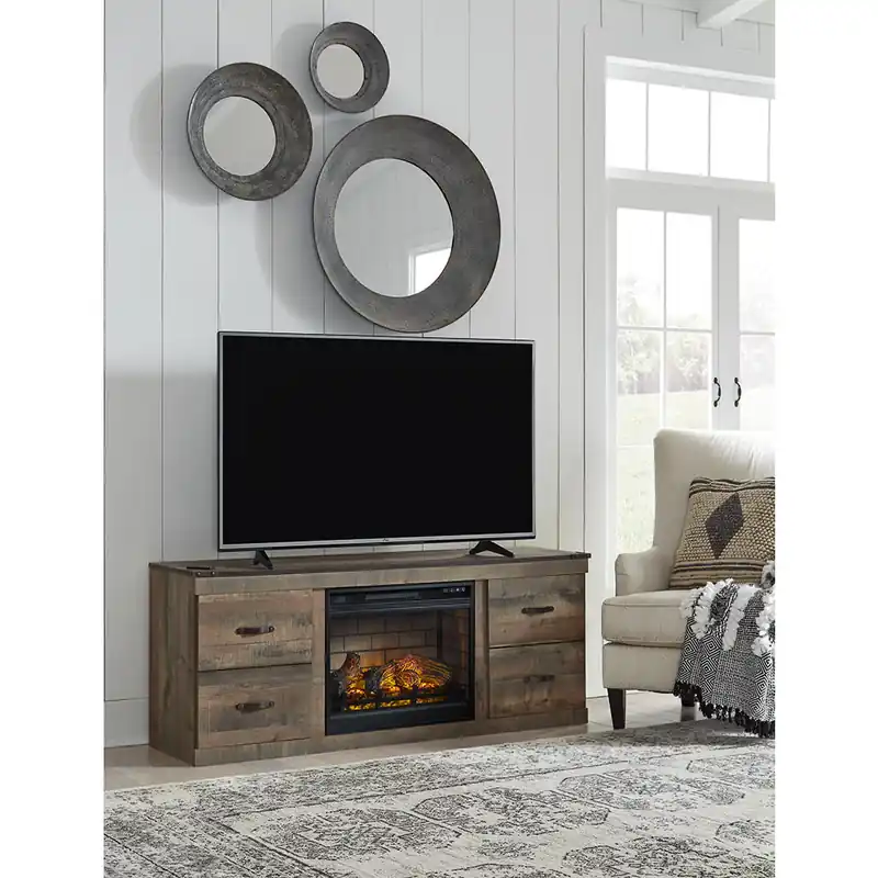 Trinell TV Stand with Electric Fireplace - Signature Design by Ashley®