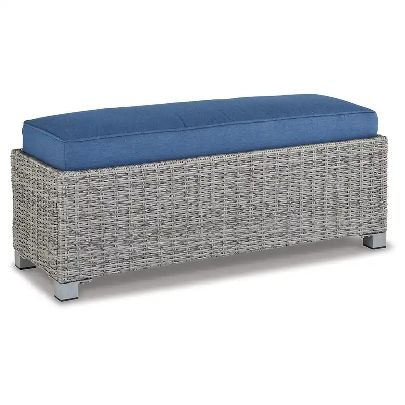 Naples Beach Outdoor Bench with Cushion - Signature Design by Ashley®