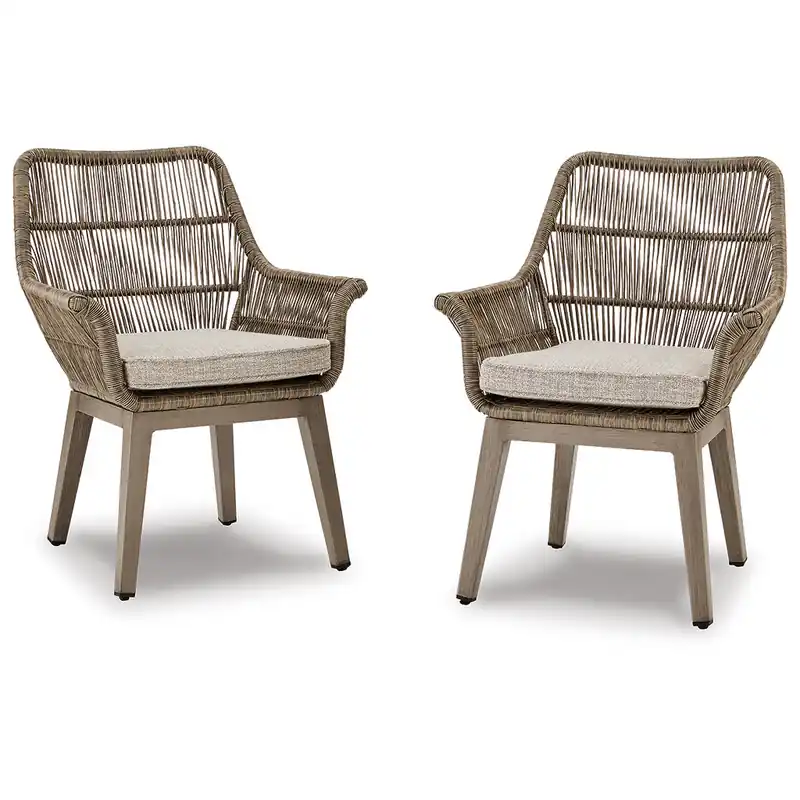 Beach Front Arm Chair with Cushion (Set of 2) - Signature Design by Ashley®