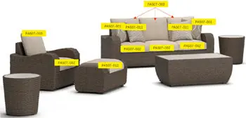 Sandy Bloom Seat Cushion - Signature Design by Ashley®