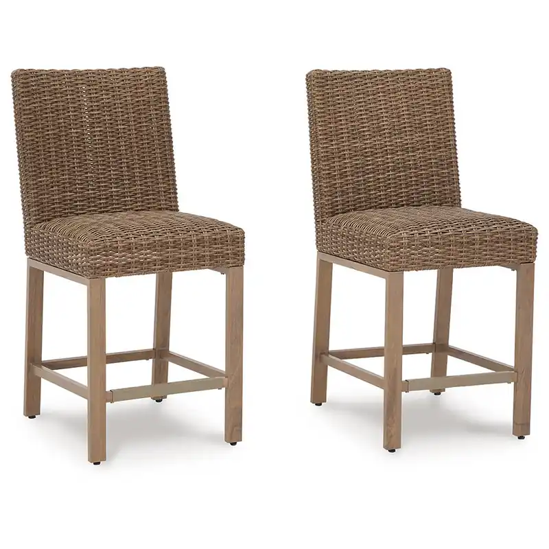 Walton Bridge Outdoor Bar Stool (Set of 2) - Signature Design by Ashley®