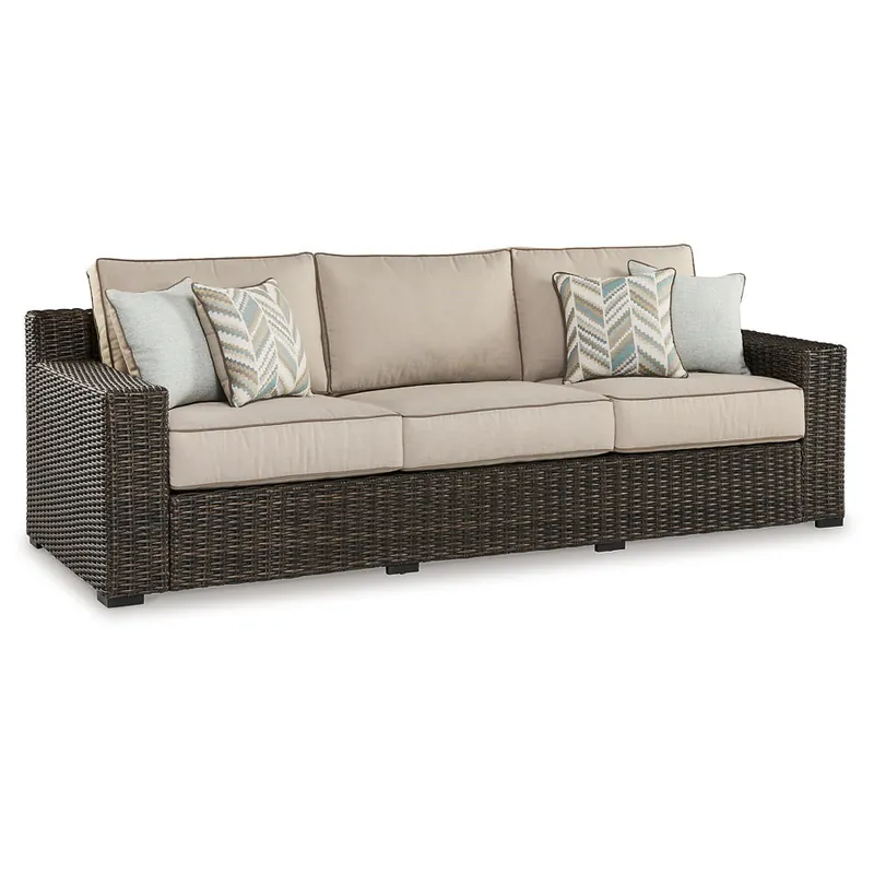 Coastline Bay Outdoor Sofa with Cushion - Signature Design by Ashley®
