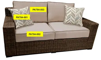 Coastline Bay Seat Cushion - Signature Design by Ashley®