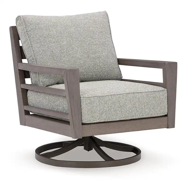 Hillside Barn Outdoor Swivel Lounge with Cushion - Signature Design by Ashley®