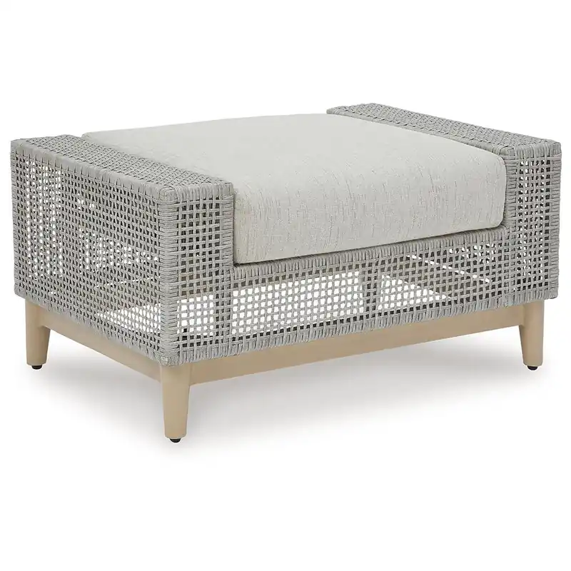 Seton Creek Outdoor Ottoman with Cushion - Signature Design by Ashley®