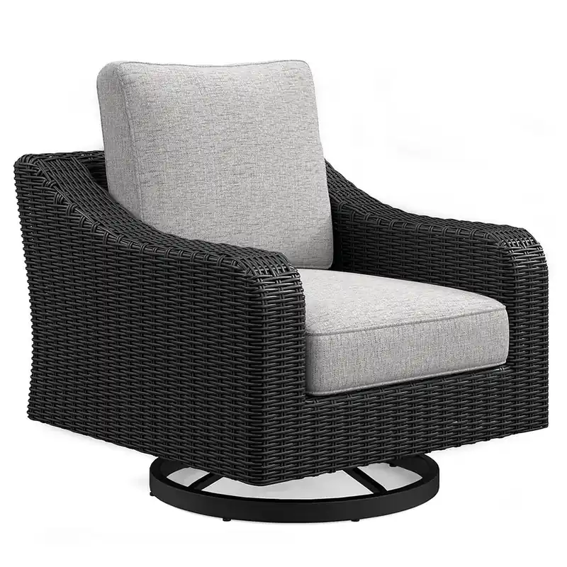 Beachcroft Outdoor Swivel Lounge with Cushion - Signature Design by Ashley®
