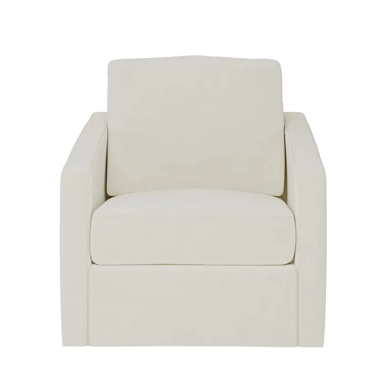 Landry Leather Swivel Chair - Bernhardt Living