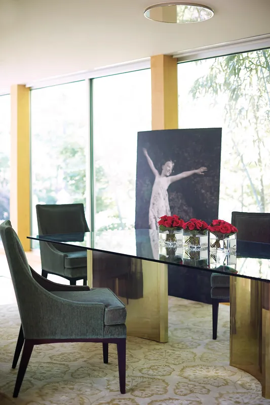 Abbott Dining Table Base - Bernhardt Interiors