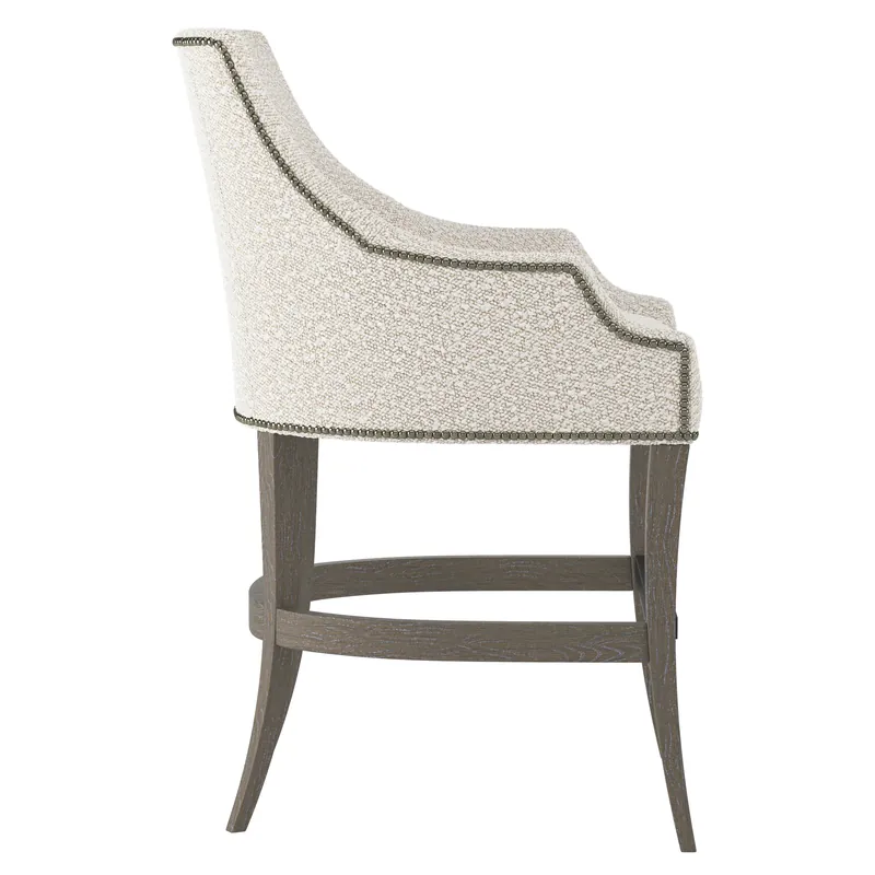 Keeley Fabric Counter Stool - Bernhardt Interiors
