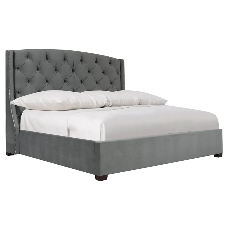 Jordan Fabric Shelter Bed - Bernhardt Interiors