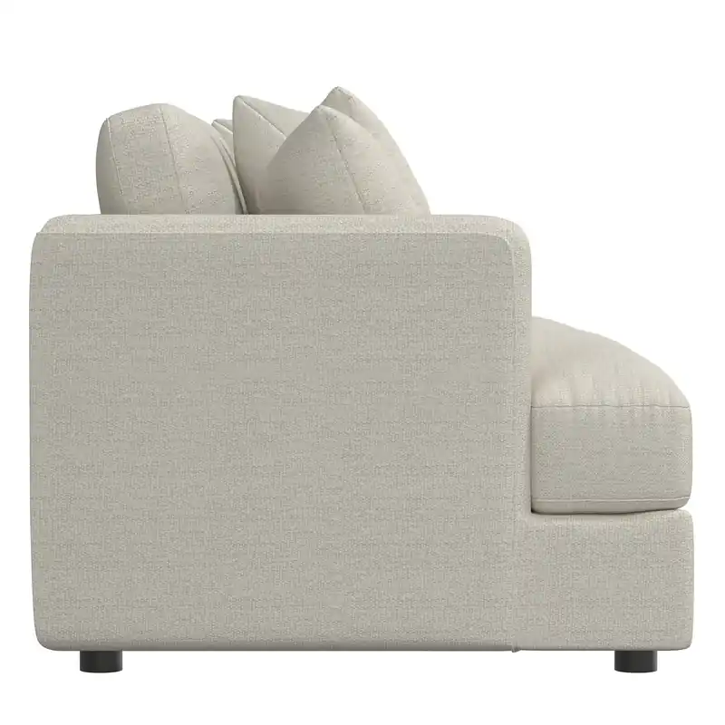 Sydney Fabric Left Arm Loveseat - Bernhardt Living