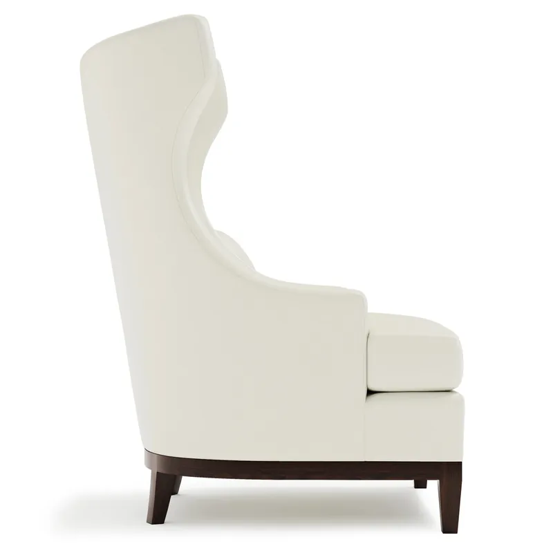 Pascal Leather Chair - Bernhardt Interiors