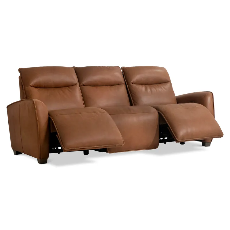 Sorrento Leather Power Motion Sofa - Bernhardt Living