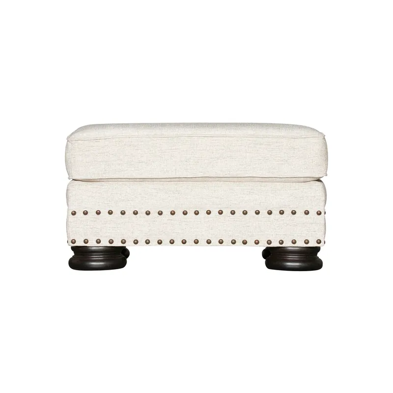 Foster Fabric Ottoman - Bernhardt Living