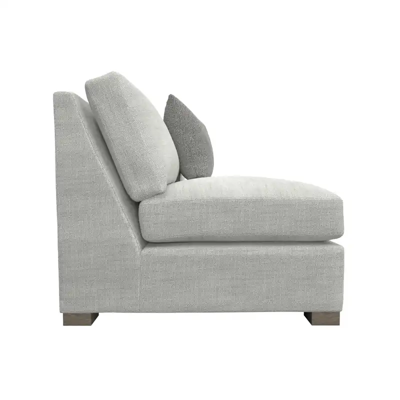 Kelsey Fabric Armless Loveseat - Bernhardt Interiors