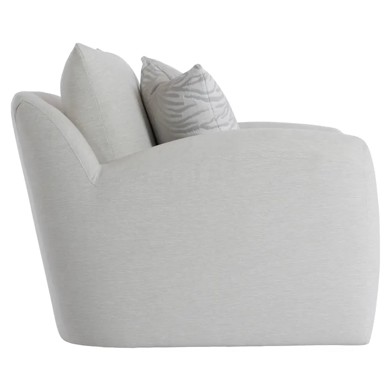 Asher Fabric Swivel Chair - Bernhardt Living