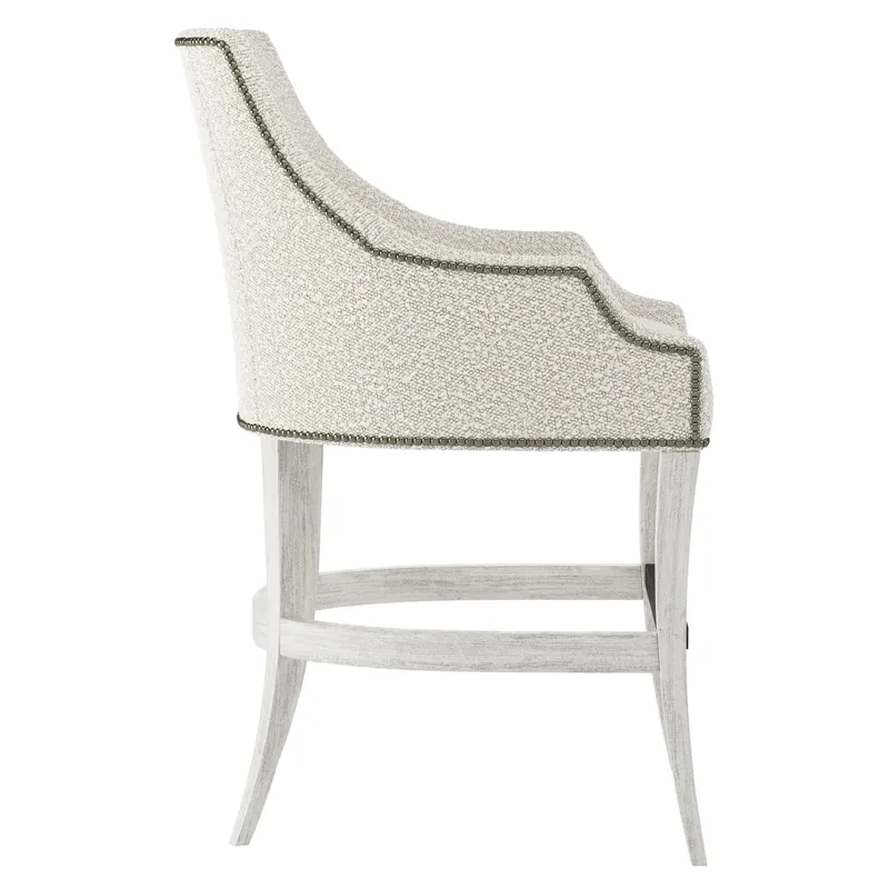 Keeley Fabric Counter Stool - Bernhardt Interiors