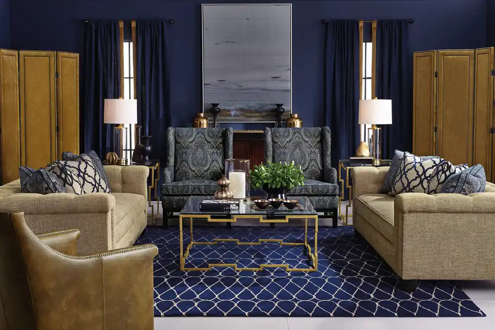 Bancroft Cocktail Table Base - Bernhardt Living