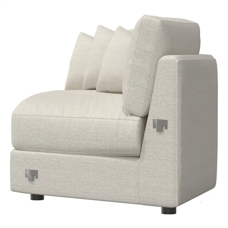 Sydney Fabric Left Arm Chaise - Bernhardt Living