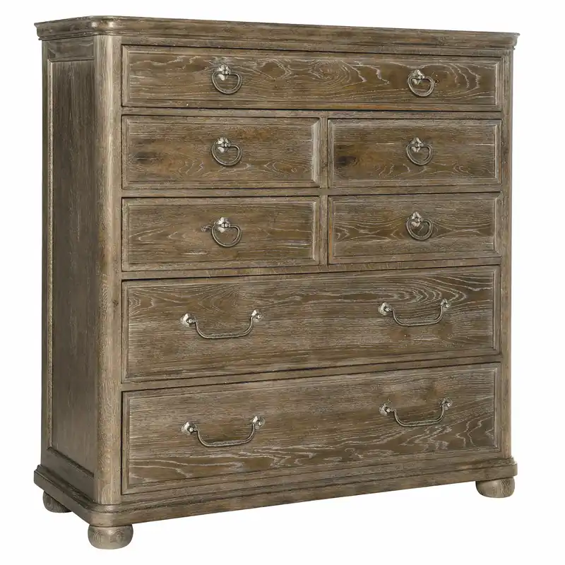 Rustic Patina Tall Drawer Chest - Bernhardt