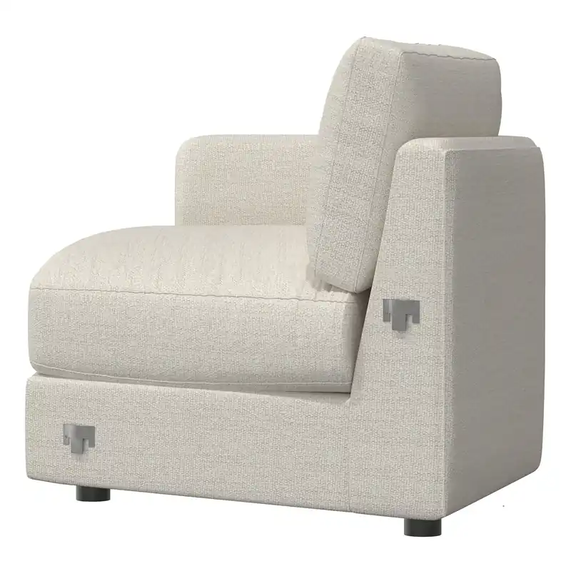 Sydney Fabric Left Arm Chaise - Bernhardt Living