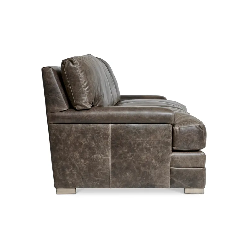 Burnham Leather Sofa - Bernhardt Living