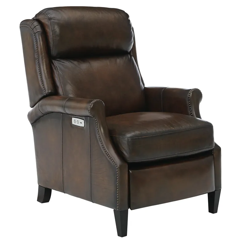 Albert Leather Power Motion Chair - Bernhardt Living