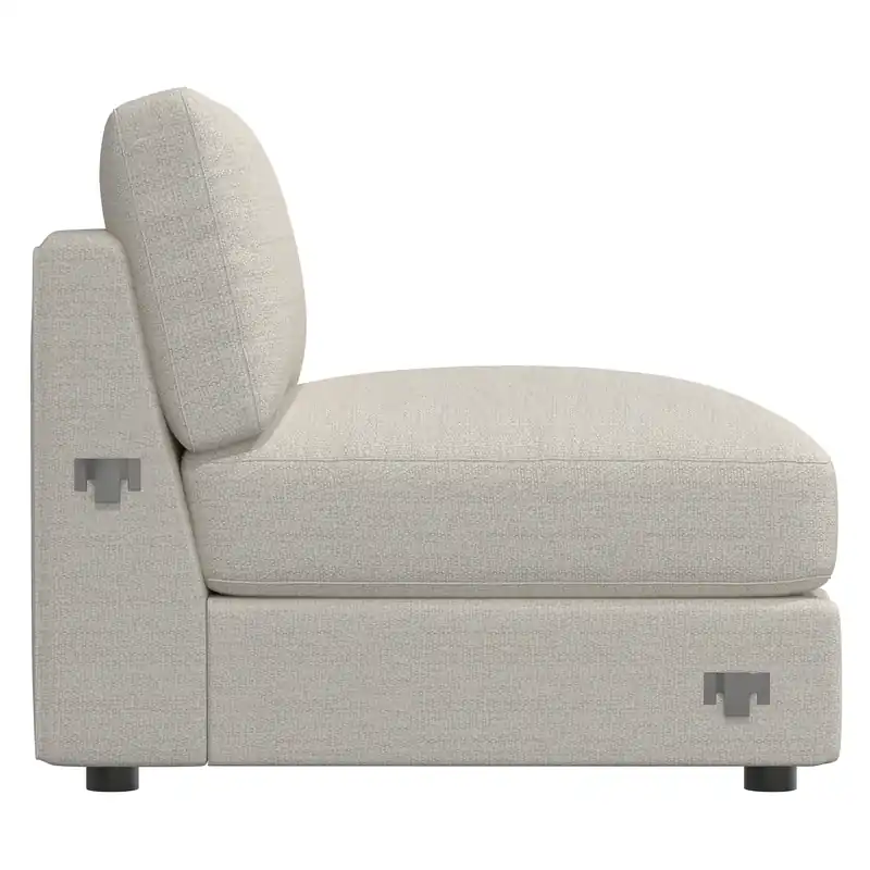 Sydney Fabric Armless Chair - Bernhardt Living