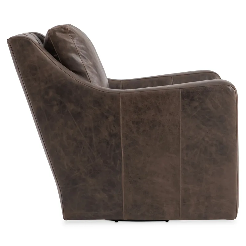 Ventura Leather Swivel Chair - Bernhardt Living