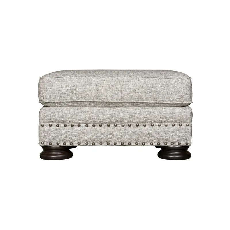 Foster Fabric Ottoman - Bernhardt Living